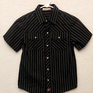Faded Gear Boys  Short-Sleeved Buttoned-Down Shirt
